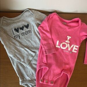 I love mommy/daddy long sleeve